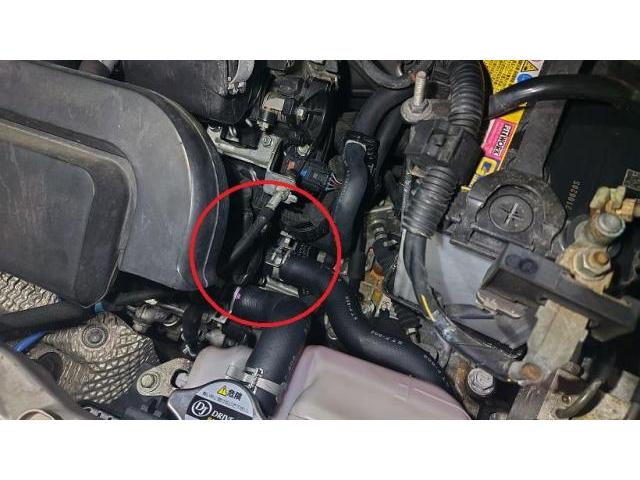 安心の認証工場整備　ミラ(L275S)　サーモスタッド交換      愛知県一宮市　岐阜市　江南市　稲沢市　名古屋市　NO.10483 