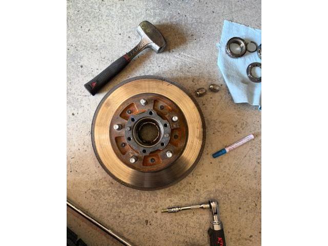 安心の認証工場整備 車種ランクル(型式)　ブレーキローター交換 愛知県一宮市　岐阜市　江南市　稲沢市　名古屋市　NO.
