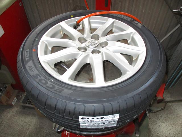 関市　タイヤ販売　ヨコハマ　ブルーアース　エコス　ES31　195/55R16　プレミオZRT260　トヨタ　185/65R15　155/65R14　195/65R15　175/65R14　安くて安心　岐阜県　関市　美濃市　岐阜市　土日祝営