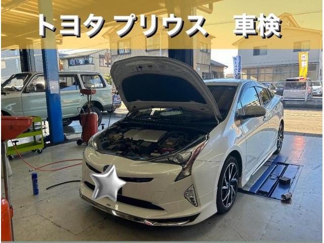 トヨタ　プリウス　ZVW51　車検　小牧市　春日井市　岩倉市　大口町　一宮市　犬山市　江南市　扶桑町　北名古屋市　当日車検　土日祝営業　持込み　見積り無料　代車無料　お値打ち車検　タイヤ交換