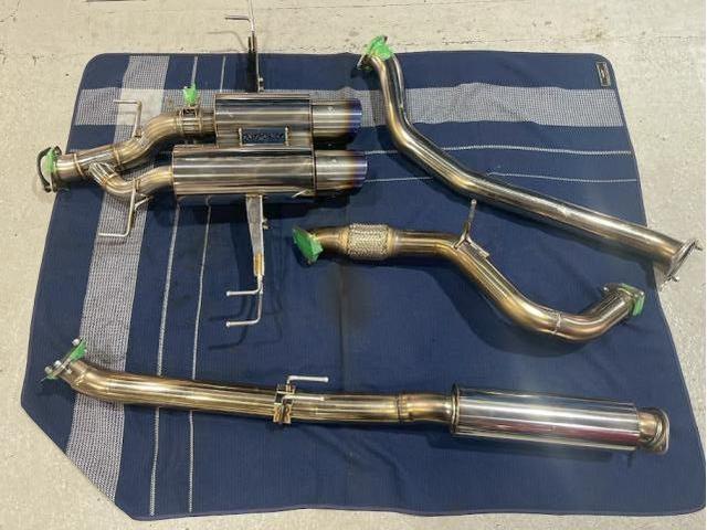 マフラー交換　ホンダ　シビック　タイプR　FL5　吸排気系パーツ取付
