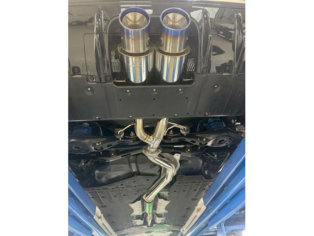 マフラー交換　ホンダ　シビック　タイプR　FL5　吸排気系パーツ取付