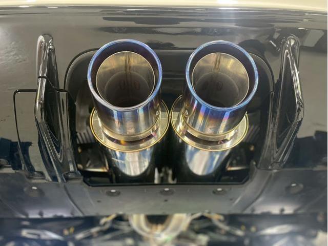 マフラー交換　ホンダ　シビック　タイプR　FL5　吸排気系パーツ取付