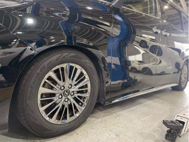 トヨタ　アルファード　車検　3.5 ExecutiveS 7人　サスペンション交換
