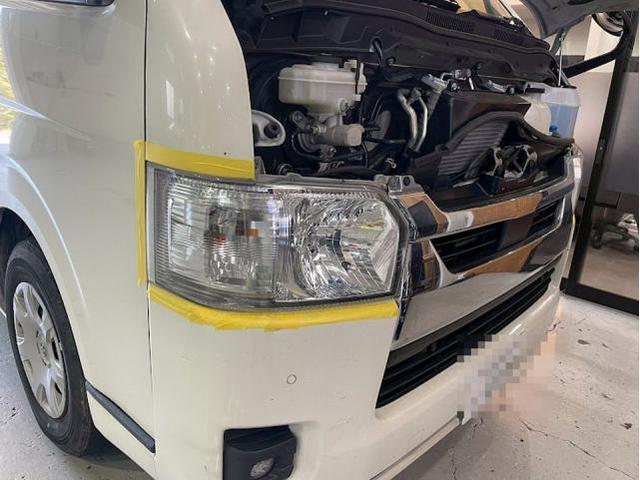 トヨタ　ハイエースバン　ライト・ウィンカー類修理・整備