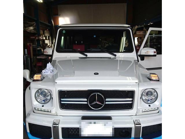 メルセデス・ベンツ G63 AMG　LEDウィンカー取付