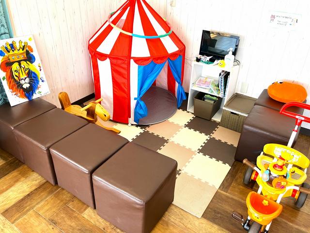 キッズスペースを完備