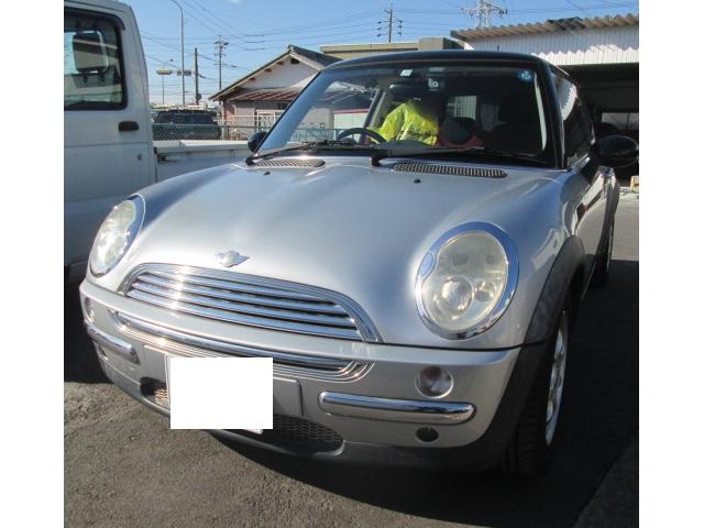 岡崎　豊田　安城　近く　BMW　MINI Cooper　車検　輸入車　鈑金　塗装　パーツ持込取付　スペアタイヤ修理