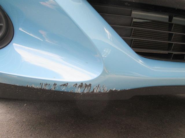 岡崎　豊田　安城　近く　トヨタ　アクア　フロントバンパー修理　傷　ヘコミ　鈑金　塗装　パーツ持込取付　ハスラー　カスタム　リフトアップ