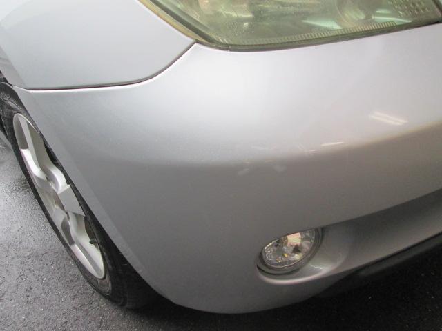 岡崎　豊田　安城　近く　トヨタ　イスト　フロントバンパー修理　傷　鈑金　塗装　パーツ持込取付　ハスラー　カスタム　リフトアップ