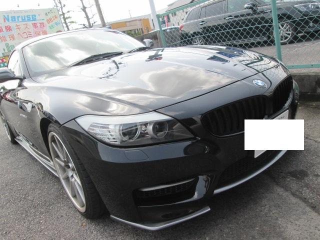 岡崎　豊田　安城　近く　BMW　Z4　フロントグリル交換　パーツ持込　修理　鈑金　塗装　ハスラー　カスタム　リフトアップ