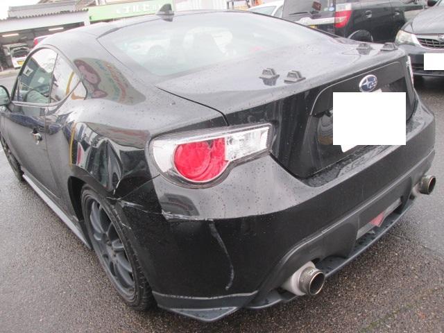 スバル　BRZ　リヤバンパー修理　キズ　ヘコミ　鈑金　塗装　パーツ持込取付　岡崎　豊田　安城　近く　ハスラー　リフトアップ　カスタム