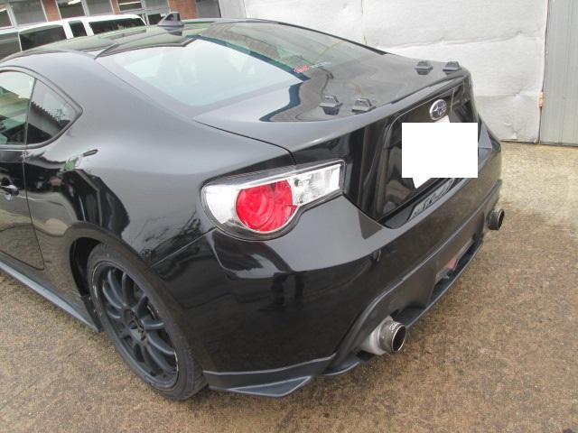 スバル　BRZ　リヤバンパー修理　キズ　ヘコミ　鈑金　塗装　パーツ持込取付　岡崎　豊田　安城　近く　ハスラー　リフトアップ　カスタム