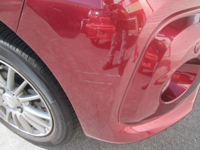 岡崎　豊田　安城　近く　トヨタ　パッソ　フロントバンパー修理　ヘコミ　キズ　鈑金　塗装　パーツ持込取付