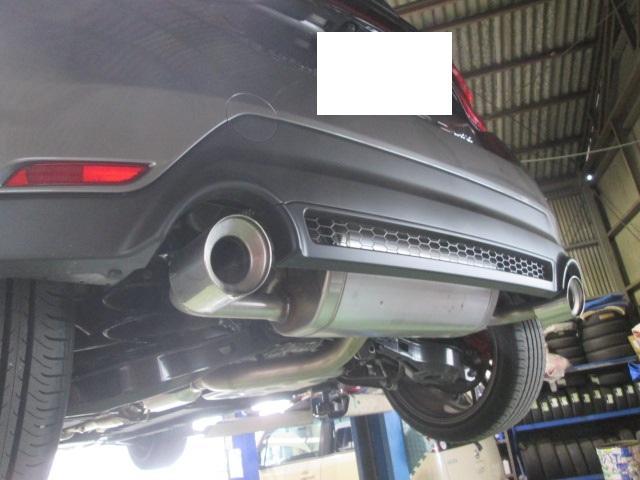 岡崎　豊田　安城　近く　トヨタ　GRヤリス　マフラー交換　パーツ持込取付　スポーツカー　修理　鈑金　塗装