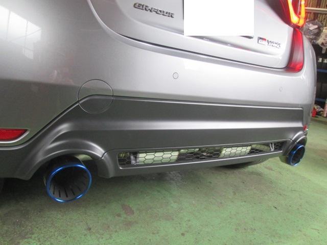 岡崎　豊田　安城　近く　トヨタ　GRヤリス　マフラー交換　パーツ持込取付　スポーツカー　修理　鈑金　塗装