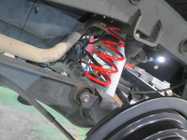 岡崎　豊田　安城　近く　ジムニーシエラ　スプリング　交換　修理　鈑金　塗装