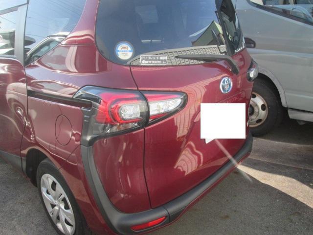 車検　岡崎　豊田　安城　近く　トヨタ　シエンタハイブリッド　車検　エンジンオイル交換　オイルエレメント交換　修理　パーツ持込取付　鈑金　塗装