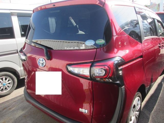 車検　岡崎　豊田　安城　近く　トヨタ　シエンタハイブリッド　車検　エンジンオイル交換　オイルエレメント交換　修理　パーツ持込取付　鈑金　塗装