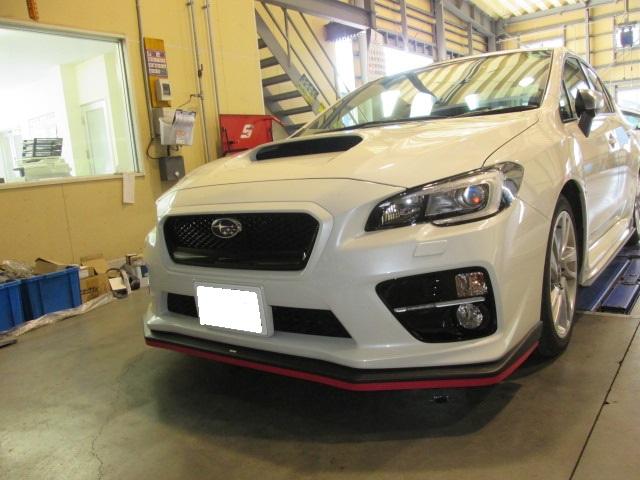 WRXの部品持ち込み取付け