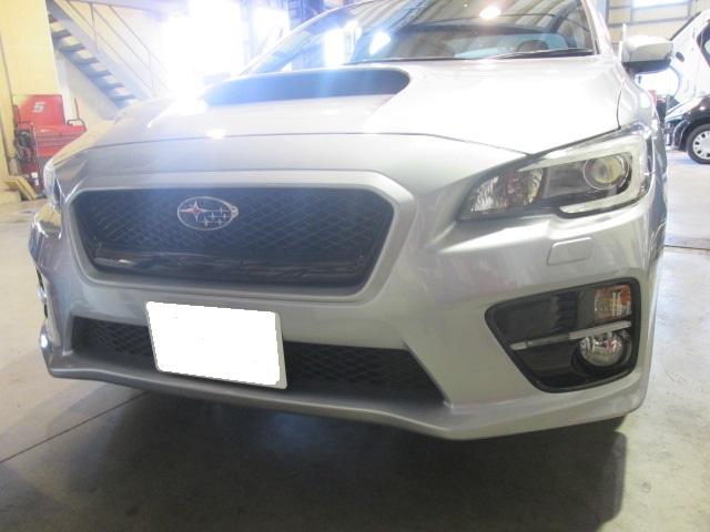 スバル　WRX　持ち込み部品取り付け