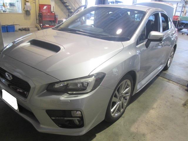 スバル　WRX　持ち込み部品取り付け