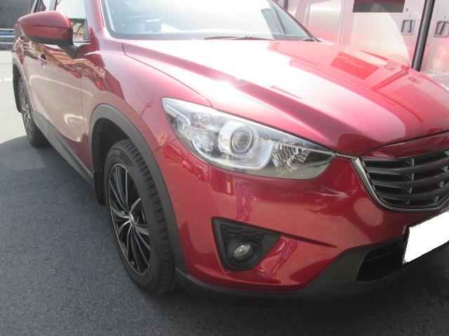 マツダ　CX-5　ドラレコ取り付け・バッテリー交換