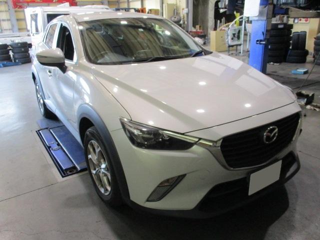 マツダ　CX-3　タイヤ組替え
