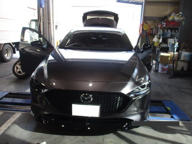 マツダ　MAZDA3　ドラレコ・ETC取付