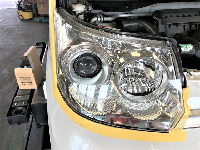 『ヘッドライトコーティング』ダイハツ　ムーヴ　(^^)/　（岐阜市　山県市　本巣市）