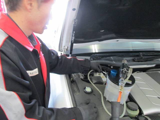 ブレーキフルードの交換