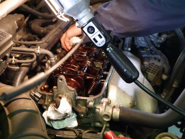 エンジン内の異常もしっかりチェック☆