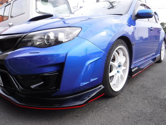 スバル　インプレッサ　ＷＲＸ　ＳＴＩ　ＧＲＢ　ヴァリス　エアロ　取り付け　愛知県　あま市　海部郡　ＧＲＢインプレッサヴァリスエアロ取付あま市車修理あま市板金塗装キズへこみ修理エアロ取付板金塗装は自動車修理工場の大野メンテナンスサービス