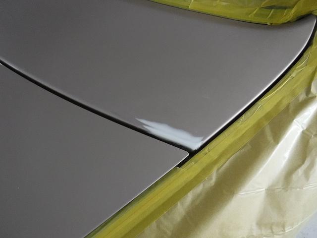 スズキ アルトラパンショコラ ボンネット 板金塗装 愛知県 あま スズキ アルトラパンショコラ ボンネット 板金塗装 愛知県 あま