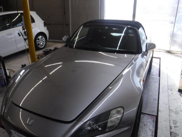 ホンダ　S2000　エンジンオイル　交換　愛知県　あま市　海部郡　名古屋市　エンジンオイル　交換　エンジンオイルエレメント　交換　S2000　オイル　交換　AP1　S2000　メンテナンス　修理　整備