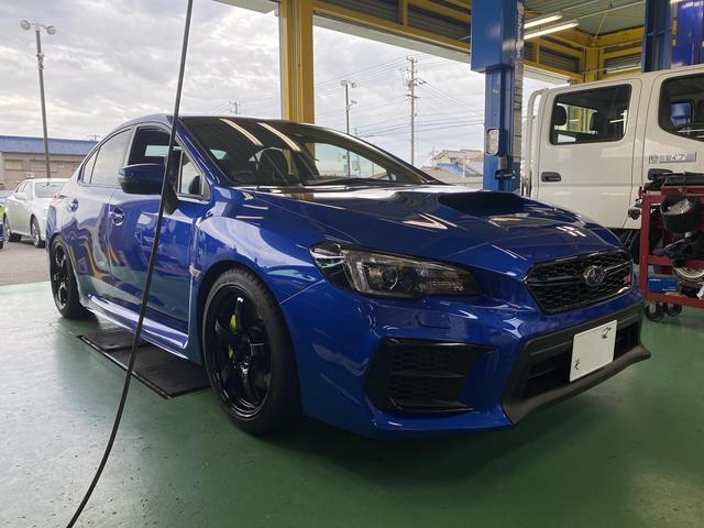 スバル　WRX　STI　車高調　取付　ホイール　交換　整備　修理　愛知県　あま市　名古屋市　愛西市　稲沢市　津島市　一宮市　清須市　大治町　蟹江町