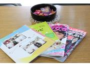 女性誌などもご用意しております♪