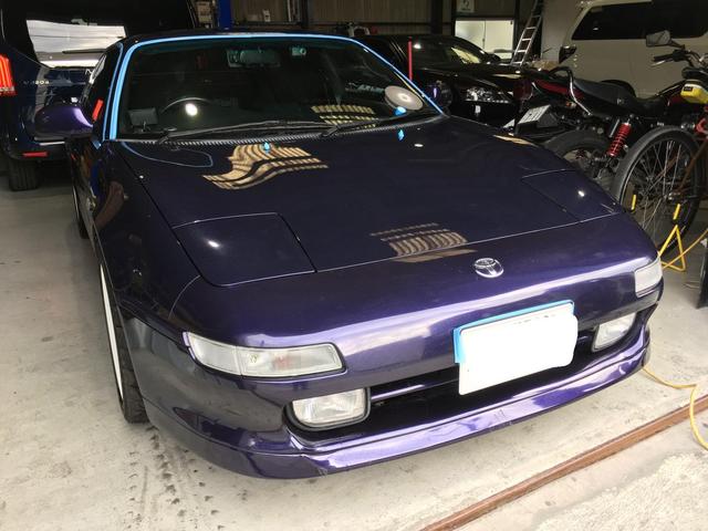 トヨタ　ＭＲ－２　（ＳＷ２０）　ボディキズ取り作業（磨き）
名古屋市　天白区