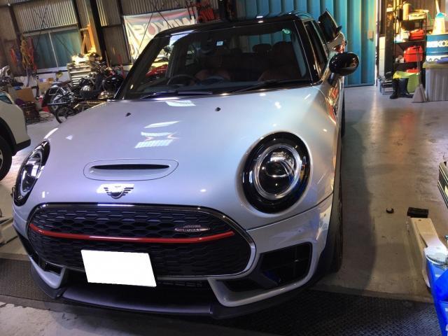 ＢＭＷ　ＭＩＮＩ　クラブマン（Ｆ５５）　持込みドラレコ取り付け
名古屋市　天白区