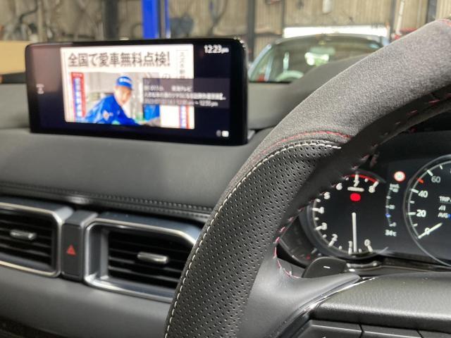 マツダ　ＣＸ－５　持ち込みＴＶキャンセラー取り付け
名古屋市　天白区