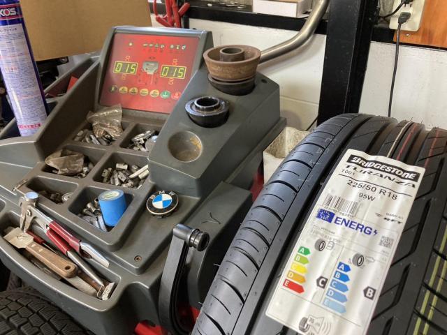 ＢＭＷ　Ｘ１　持ち込みタイヤ交換
名古屋市　天白区