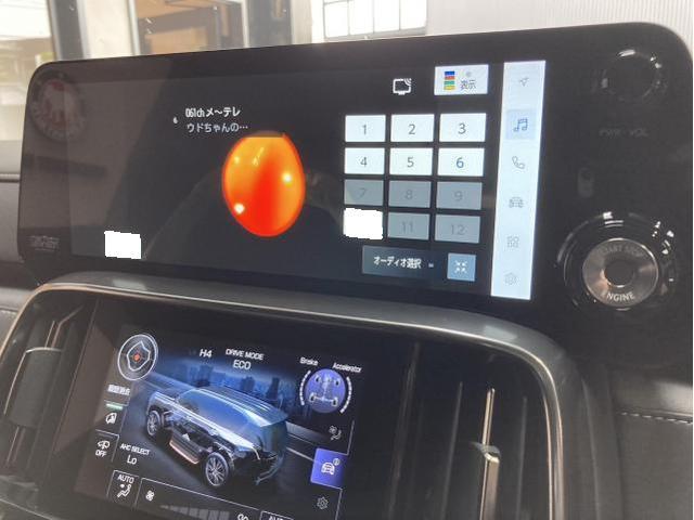 レクサス　ＬＸ　持ち込みＴＶキャンセラー取り付け
名古屋市　天白区