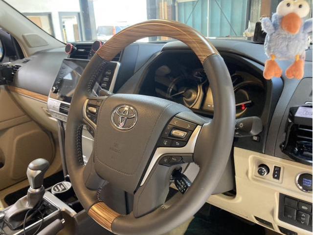 トヨタ ランドクルーザープラド 持ち込みパドルシフト取り付け トヨタ ランドクルーザープラド 持ち込みパドルシフト取り付け
