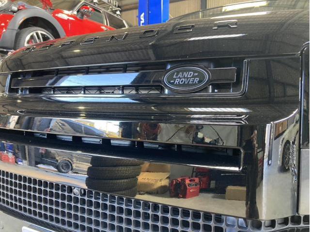 ランドローバー ディフェンダー 持ち込みグリル交換
名古屋市 天白区