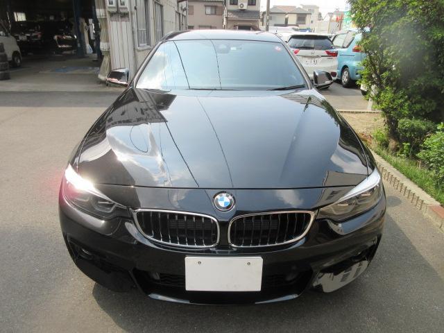 BMW　420i　フロントリップスポイラー取付