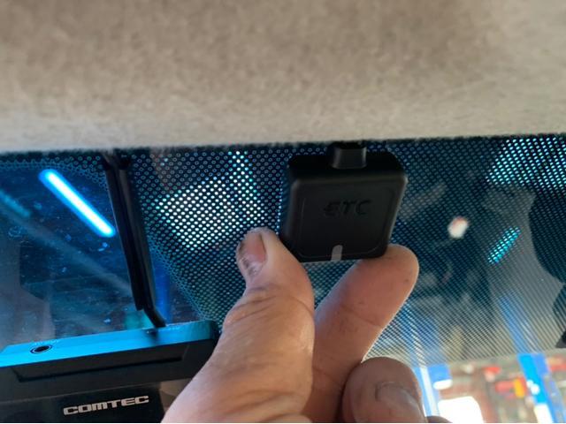 マツダ　MPV ETC取付