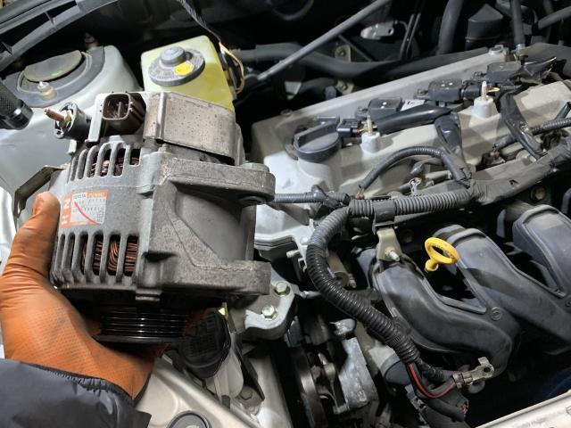 トヨタ　イスト　ウォーターポンプ交換



