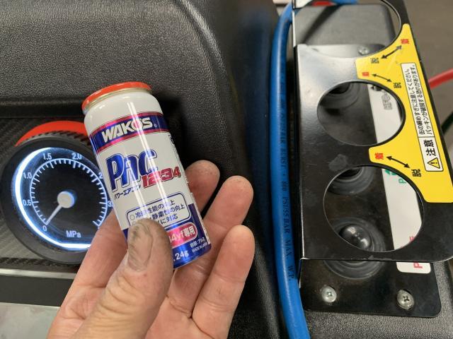 ダイハツ　ミライース　スナップオンエアコンリフレッシュ施工