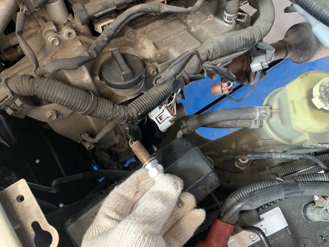 ダイハツ　ハイゼットカーゴ　エンジン不調修理