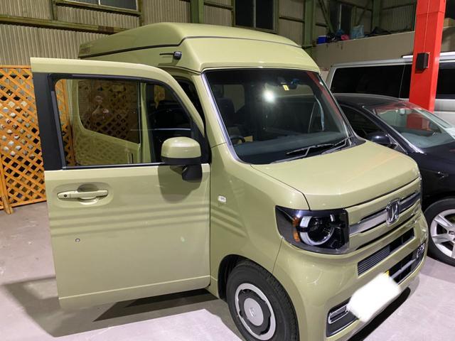 ホンダ ｎ ｖａｎ 持ち込みナビ取り付け リアシートリクライニング加工 名古屋市中川区 グーネットピット